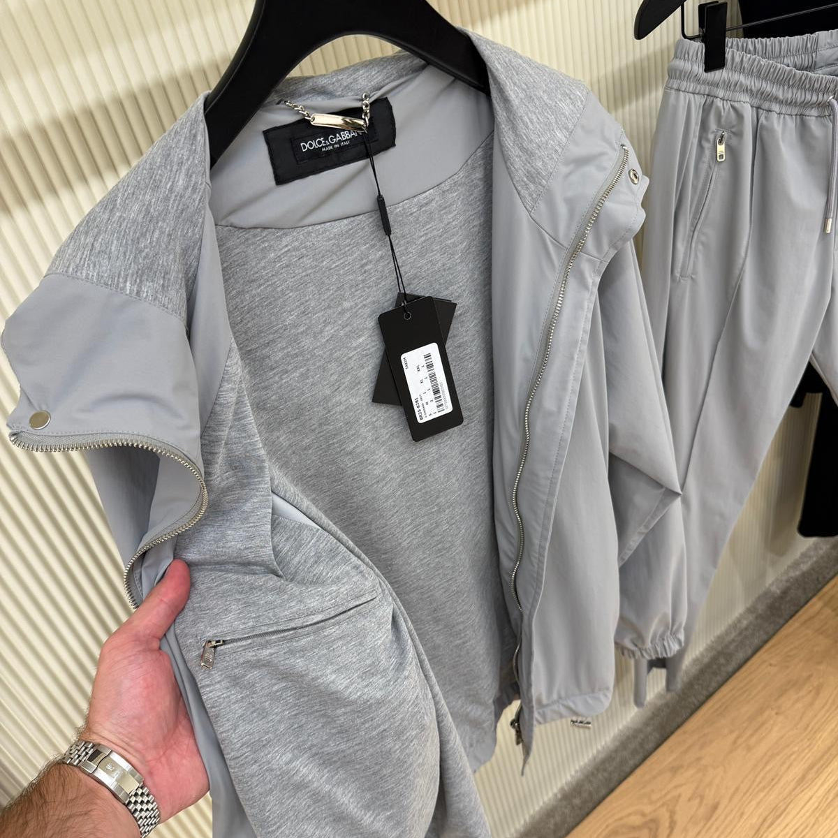 Grey Tracksuit Set
