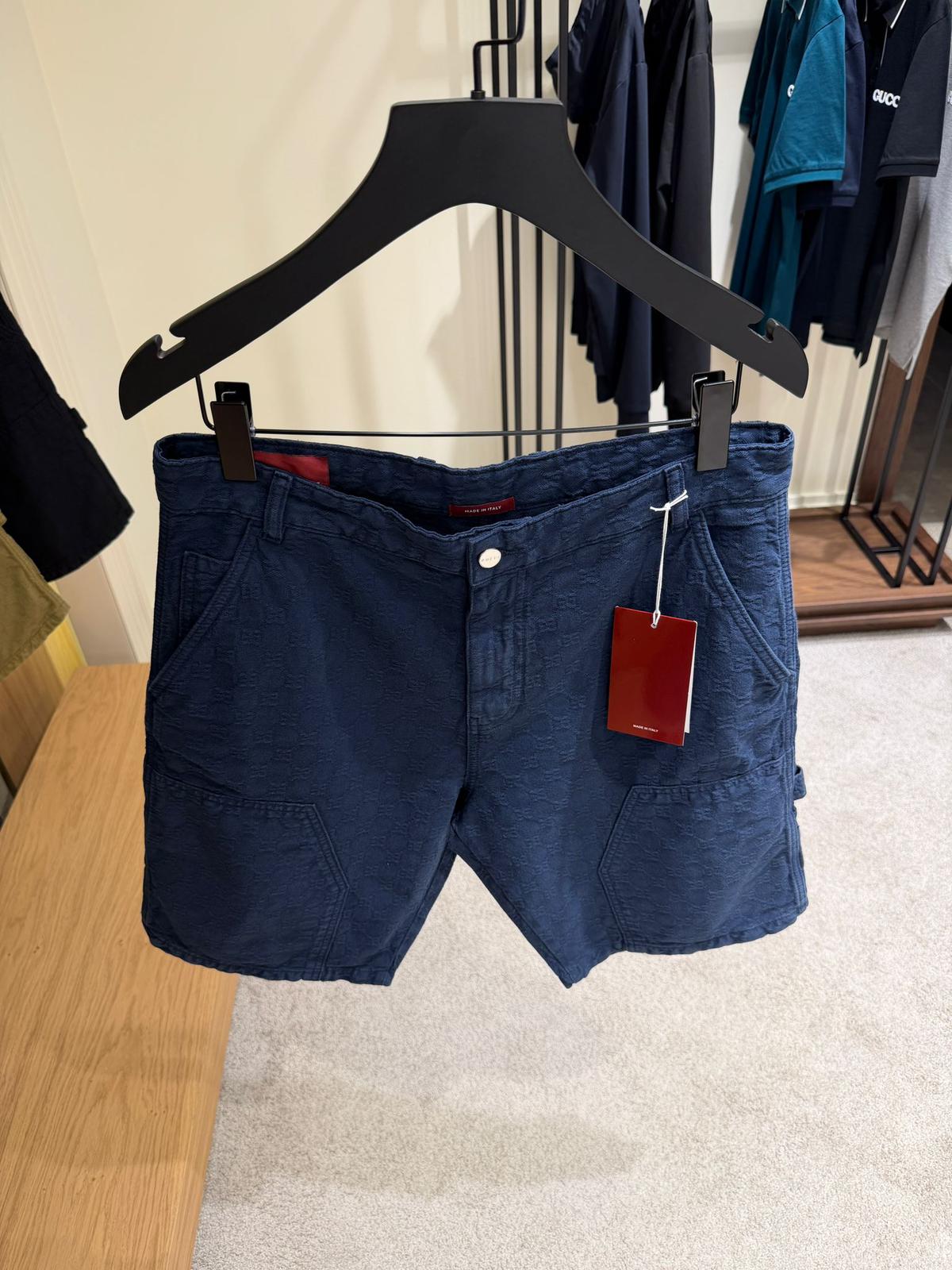 Dark Blue Set - Shirt and Shorts