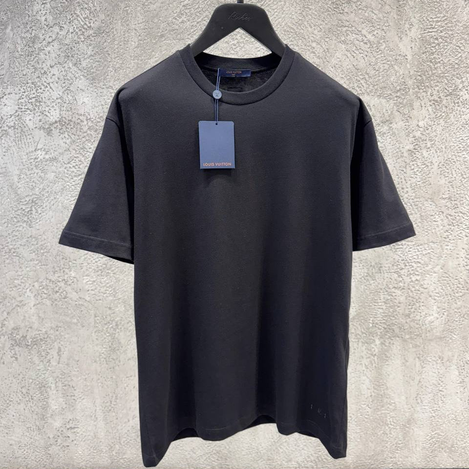Silk Blend Black T-shirt