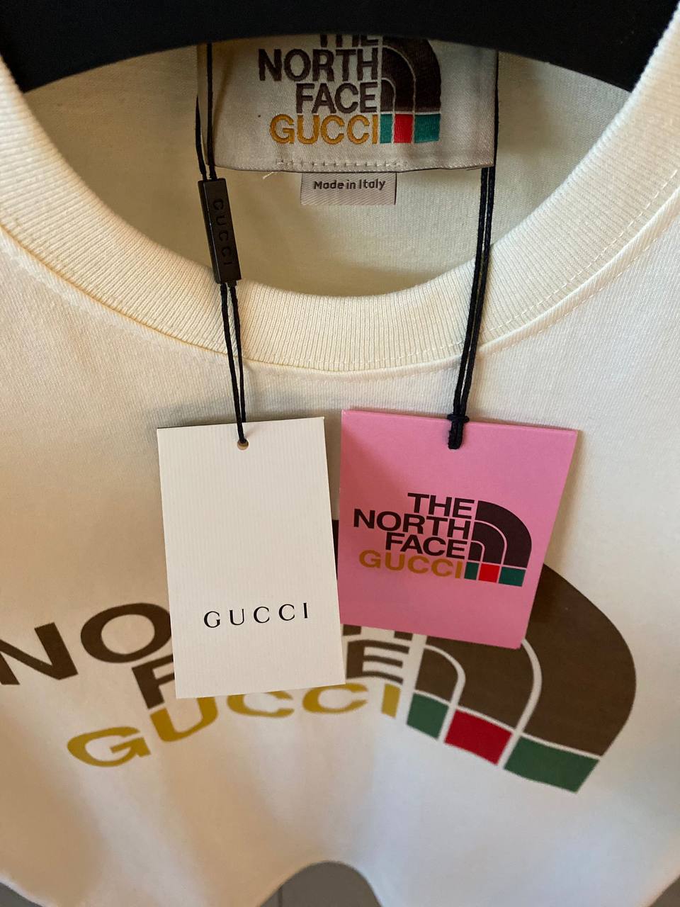 North Face White Oversized T-shirt