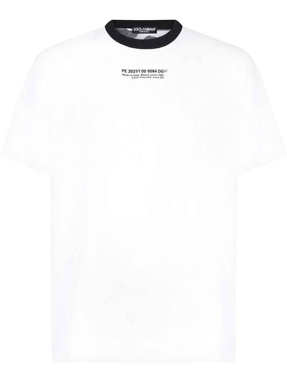 DG painted camouflage White T-shirt - Styledistrict