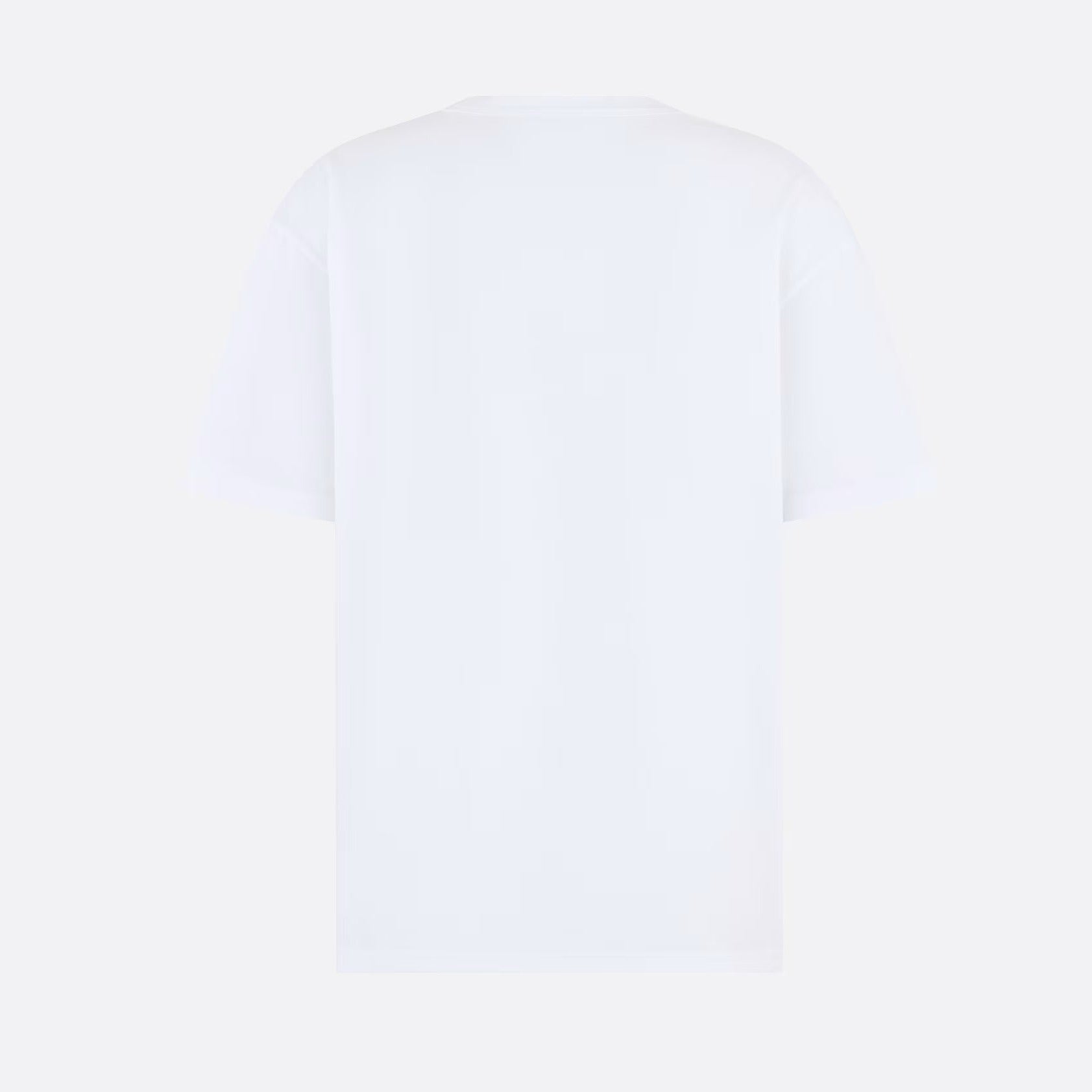 MULTI SIGNATURE RELAXED FIT WHITE T-SHIRT