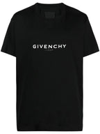 Reverse Oversized Black T-shirt