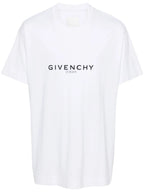 Reverse Oversized White T-shirt
