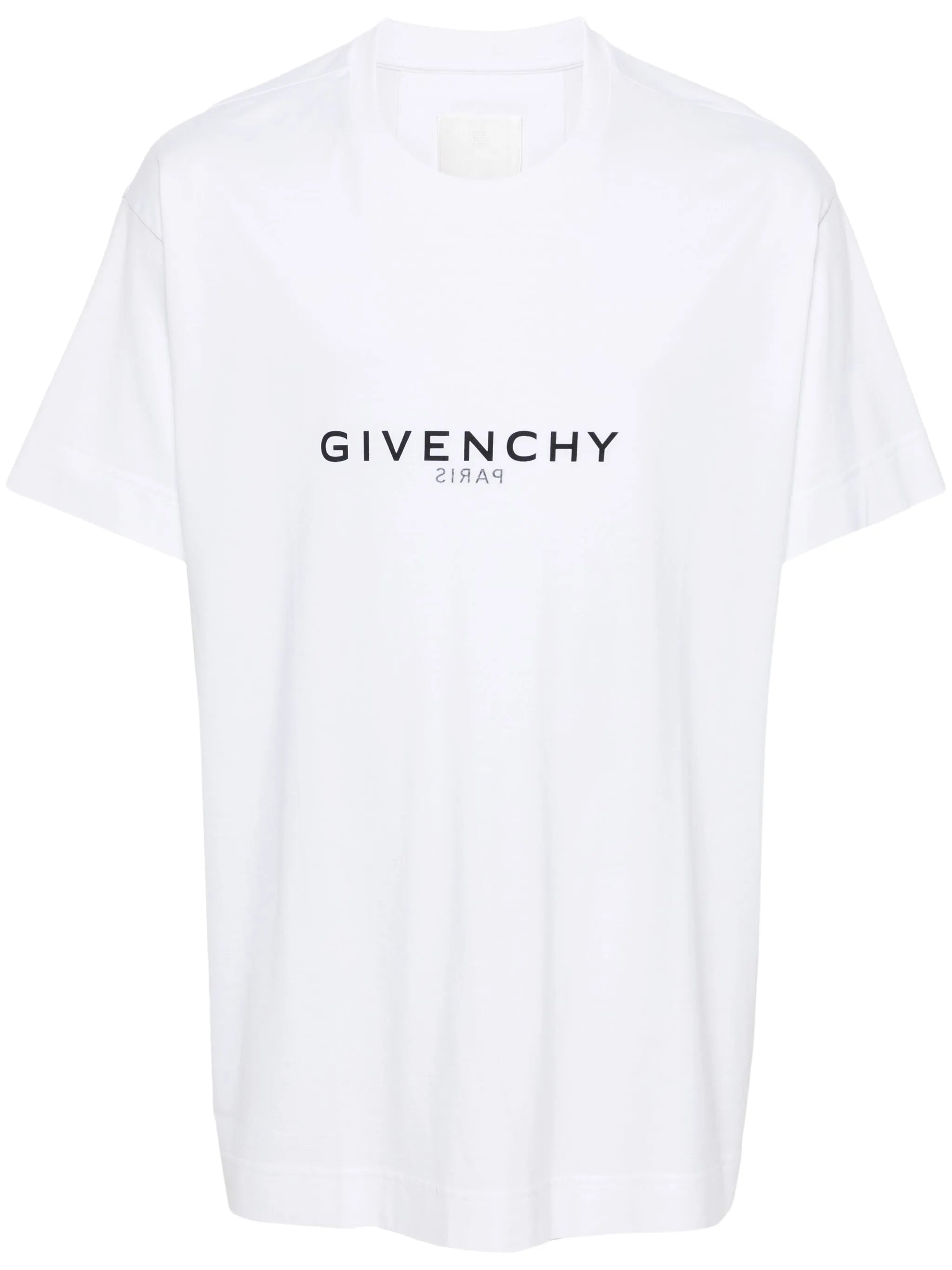 Reverse Oversized White T-shirt