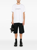 Reverse Oversized White T-shirt