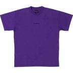 Purple Logo Embroidered T-shirt