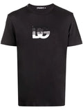 DG Logo Patch Black Cotton T-shirt - Exclusive Wear