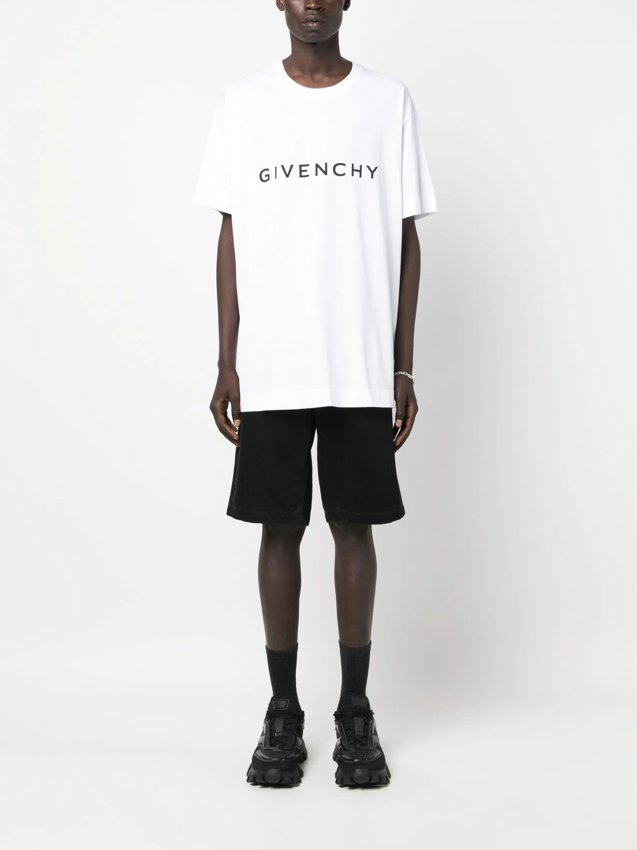 Archetype Drop-shoulder White T-shirt