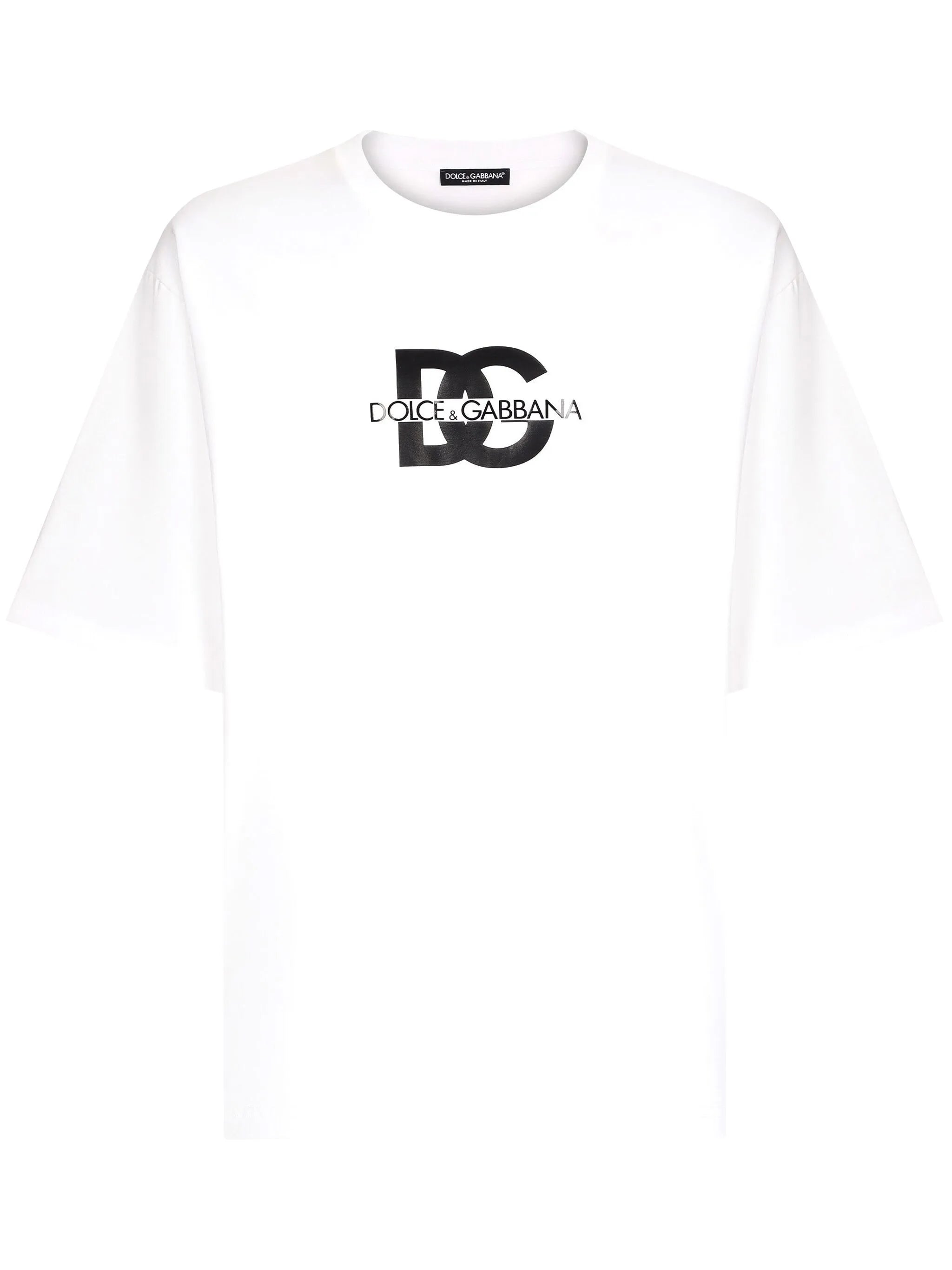 Logo-print Cotton White Oversized T-shirt
