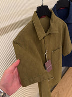 Green Set - Shirt and Shorts