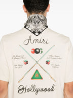 Pool Cue White T-shirt