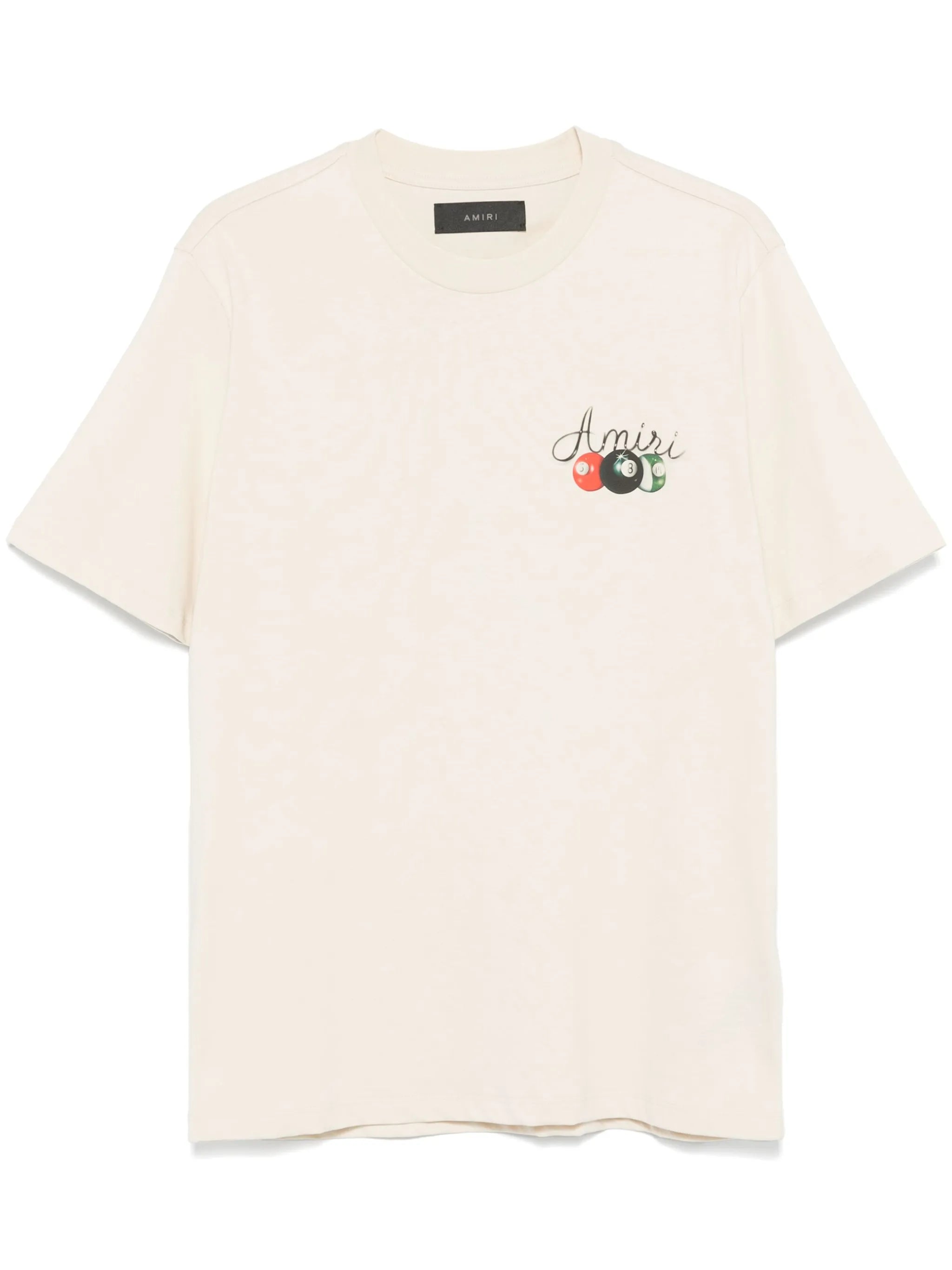 Pool Cue White T-shirt