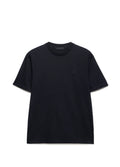 Crest Logo Black Cotton T-shirt
