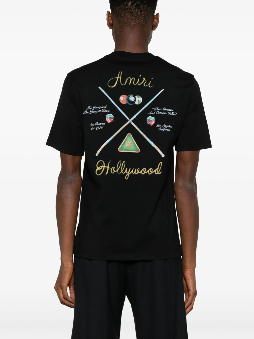 Pool Cue Black T-shirt