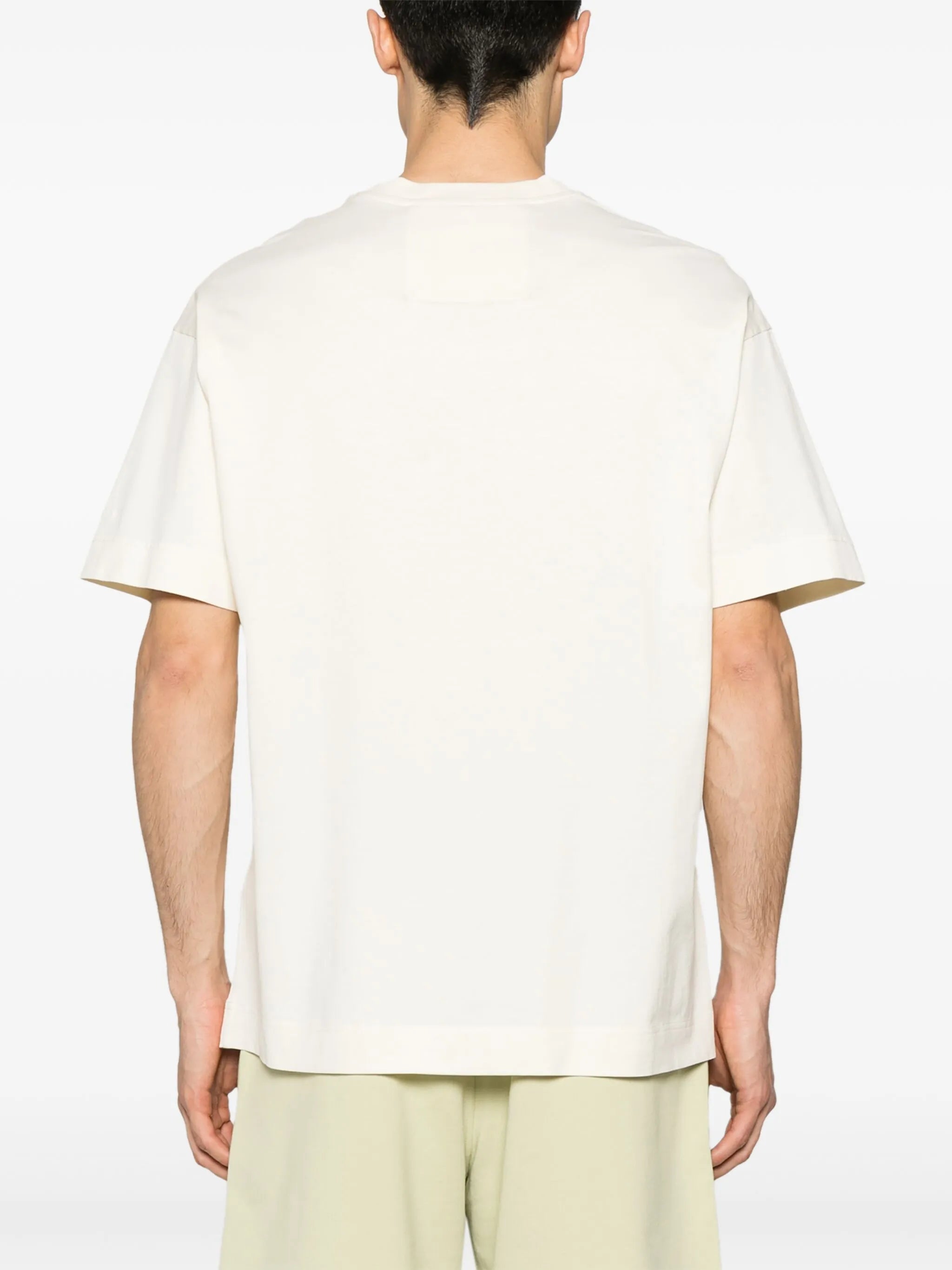 4G logo-embroidery White T-shirt