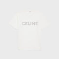 White Loose Fit T-shirt with Studs - Exclusive Wear