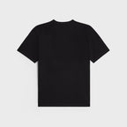 Black Cotton Jersey Loose Fit T-shirt