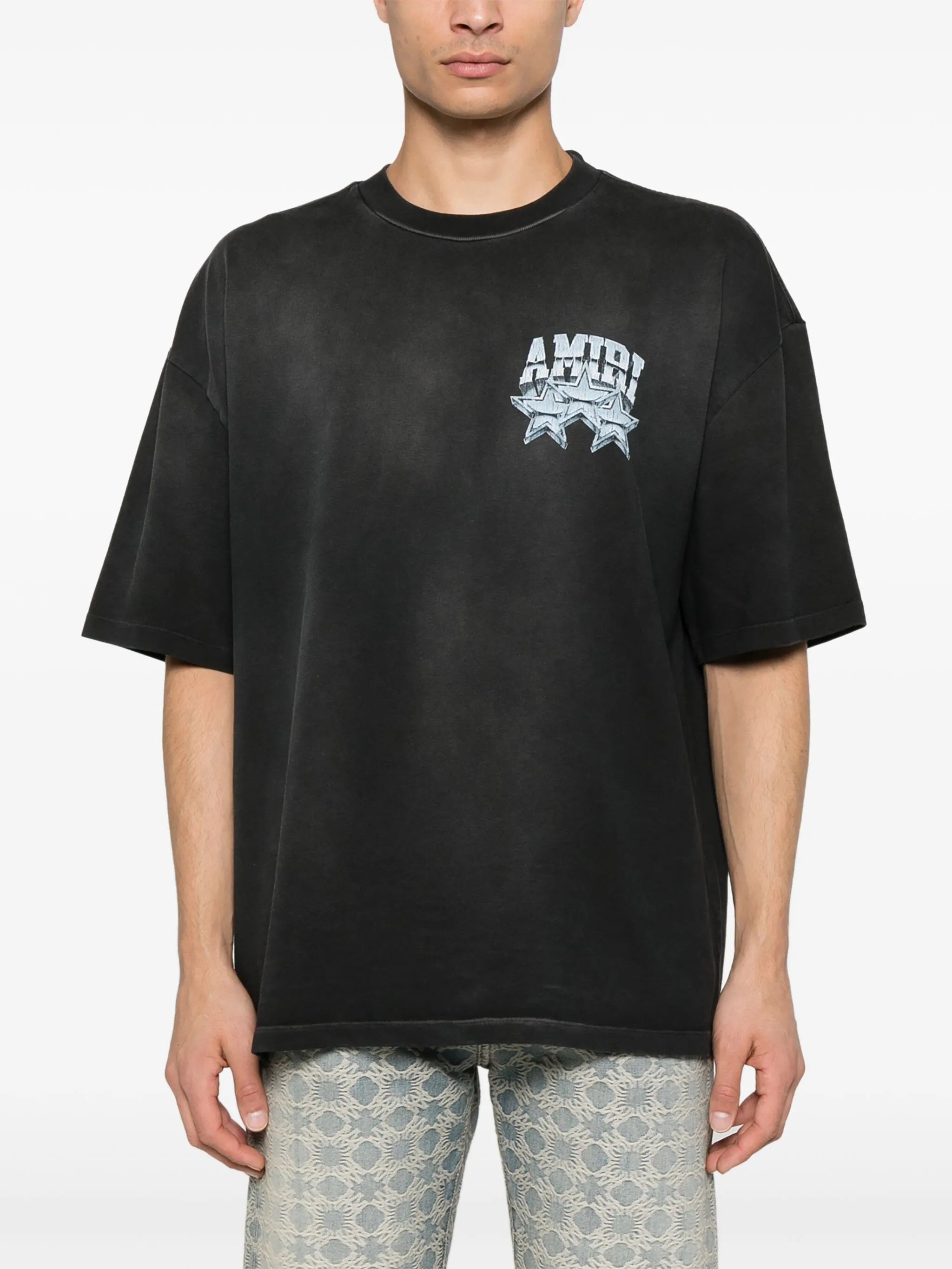 Black Oversized Champions T-shirt