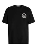Round Logo Patch Black T-shirt
