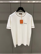 White Knitwear T-shirt