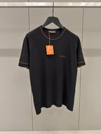 Black Knitwear T-shirt