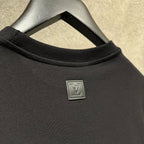 Silk Blend Black T-shirt