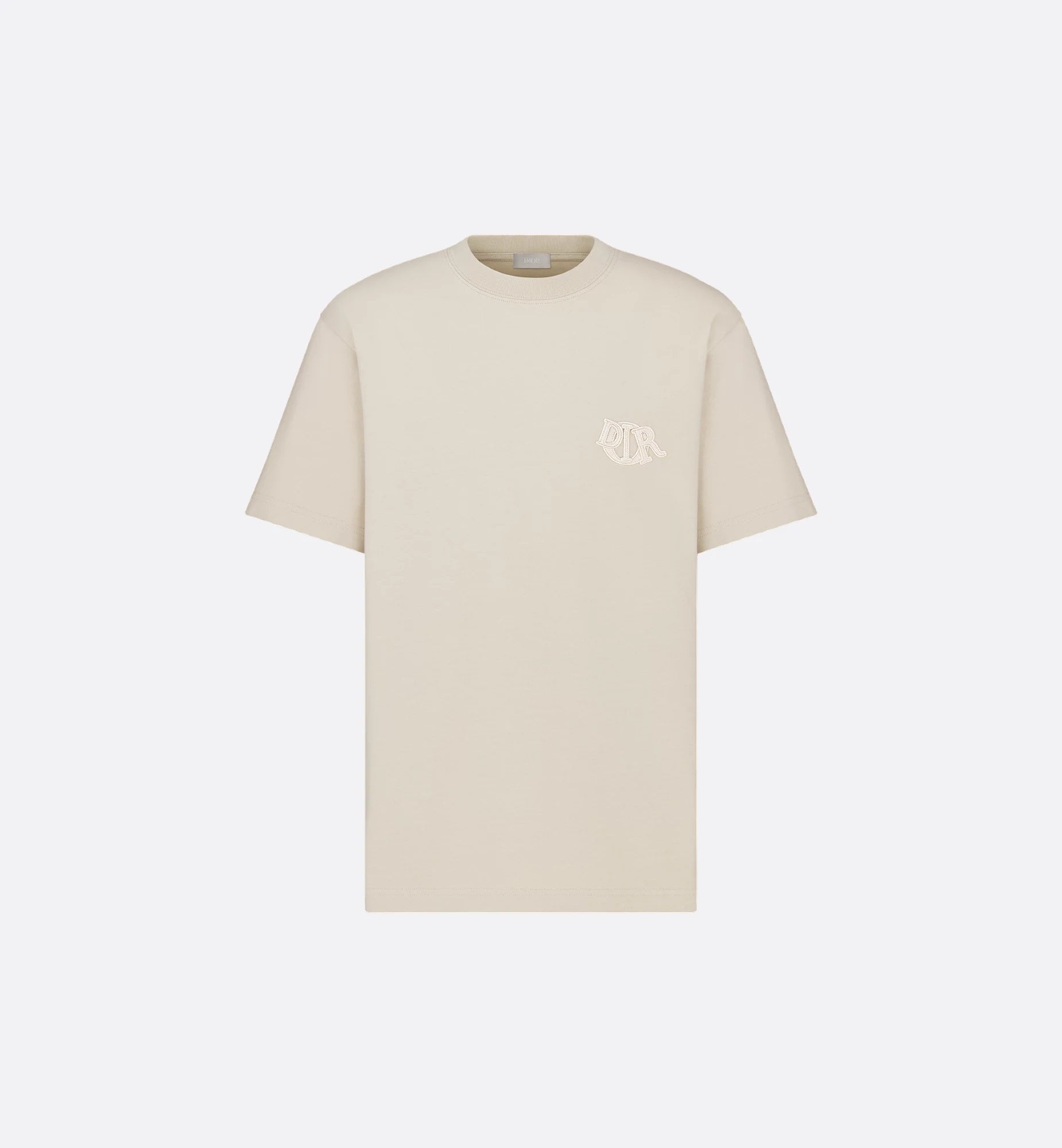 Charm Relaxed Fit Beige T-shirt