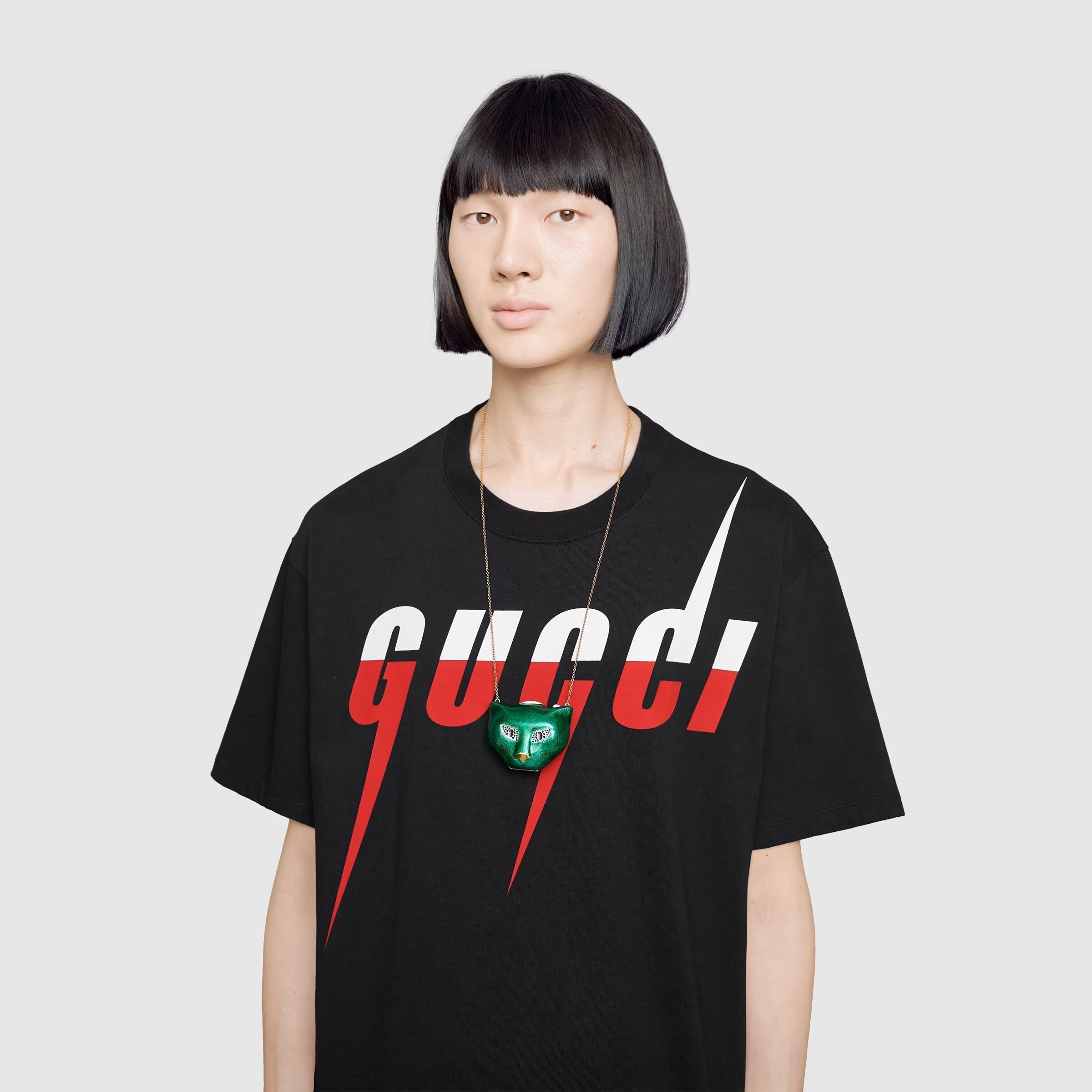 GUC Blade Print Black T-shirt - Styledistrict