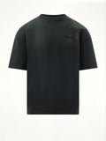 Black T-shirt with Logo Embroidery