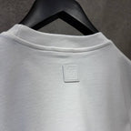Silk Blend White T-shirt