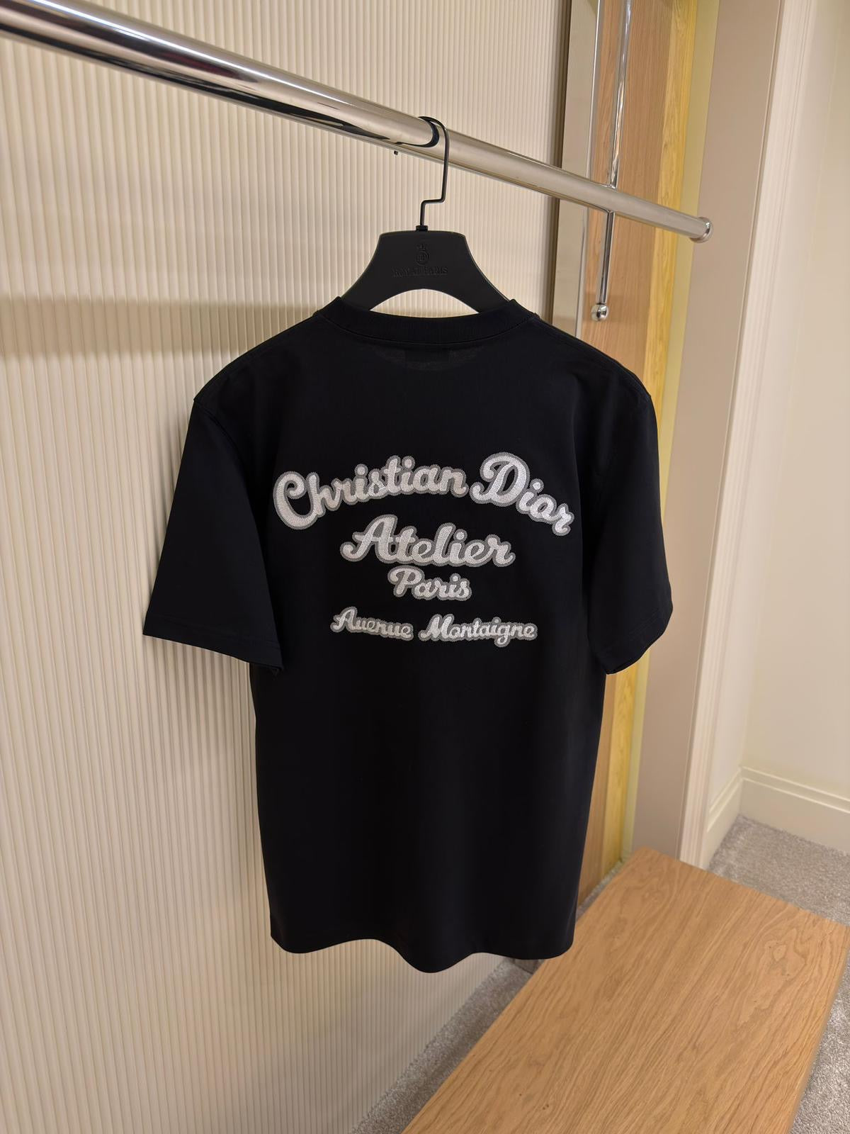 Black T-shirt with Logo and Pocket