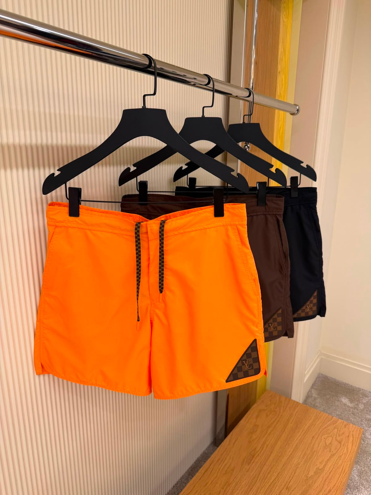 Orange Signature Swim Shorts
