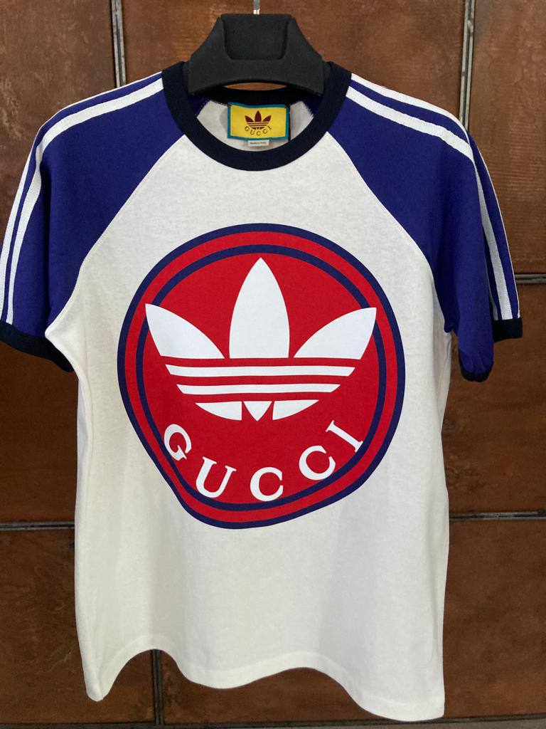 White Oversized T-shirt with Print