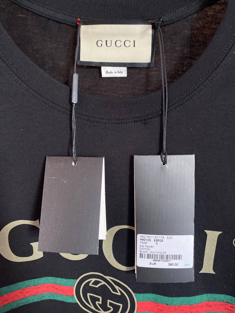 Washed Black Cotton T-shirt