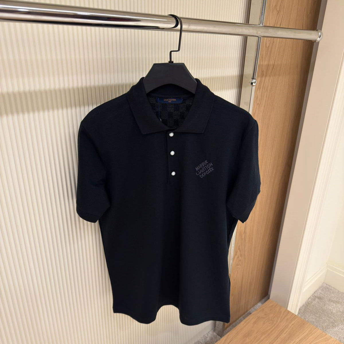 LV Damier Signature Polo Shirt