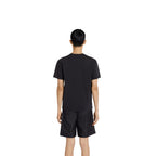 Printed Cotton Jersey Black T-shirt