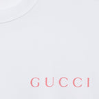 Printed Cotton Jersey White T-shirt