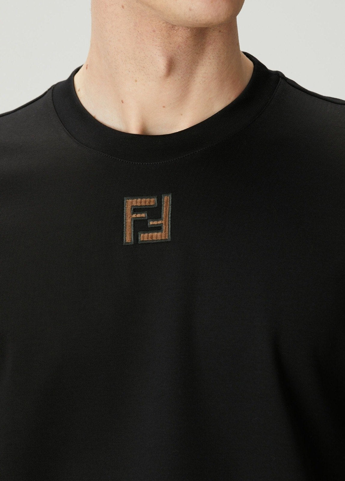Black T-shirt with FF Logo