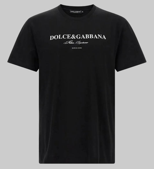 Italian Sportswear Black T-shirt