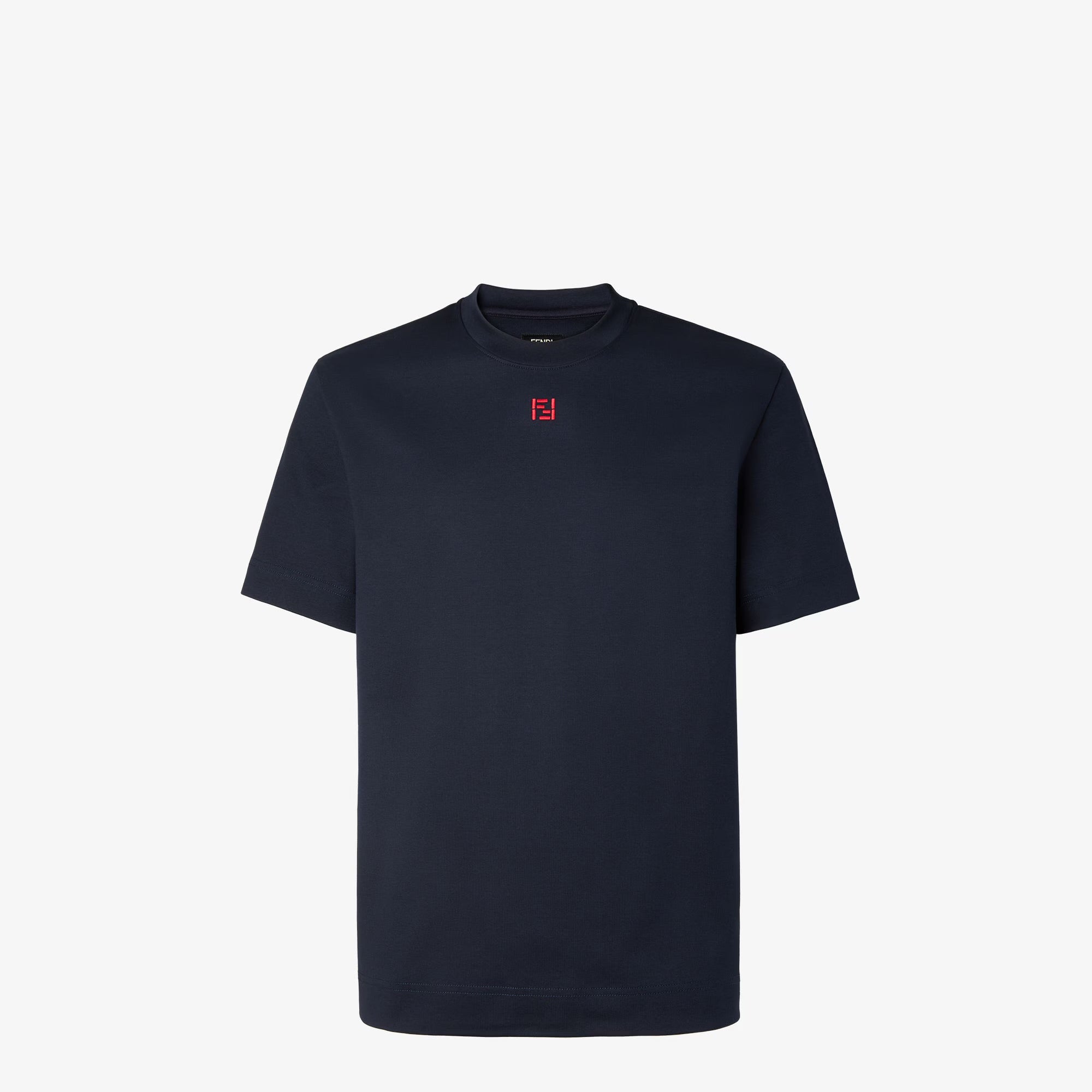 Dark Blue T-shirt with Red FF Embroidered Logo