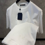 Silk Blend White T-shirt
