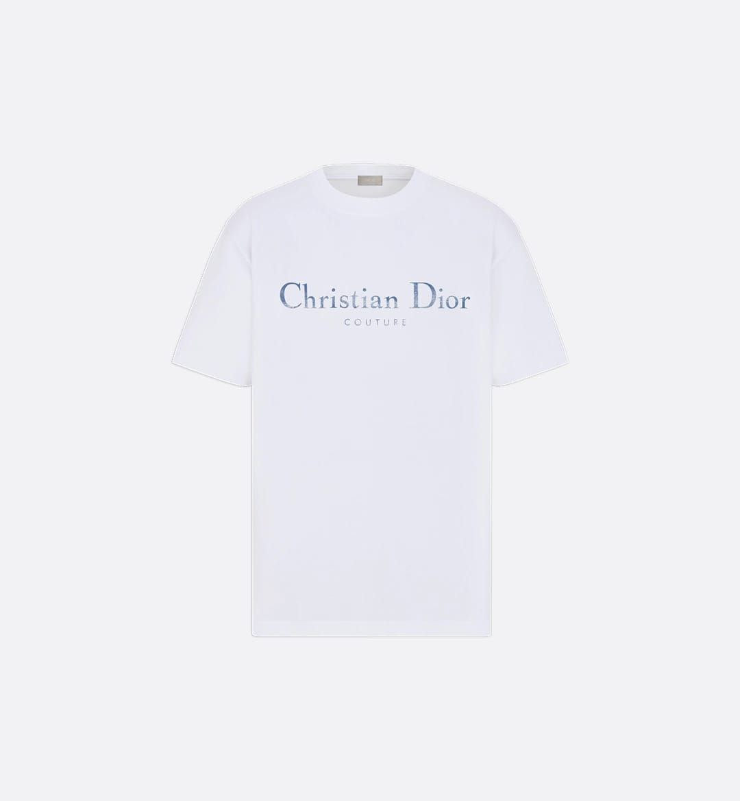 Couture Coupe Relaxed Fit White T- shirt