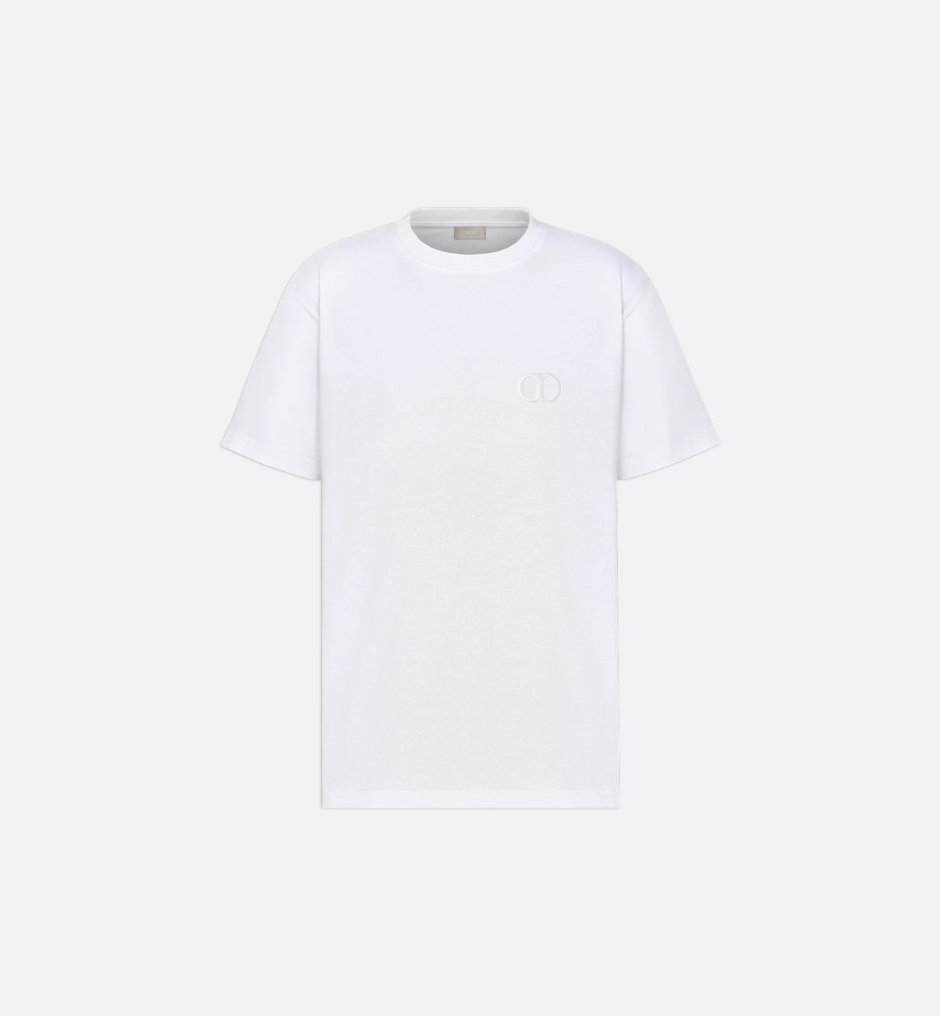 CD ICON Relaxed Fit White T-shirt
