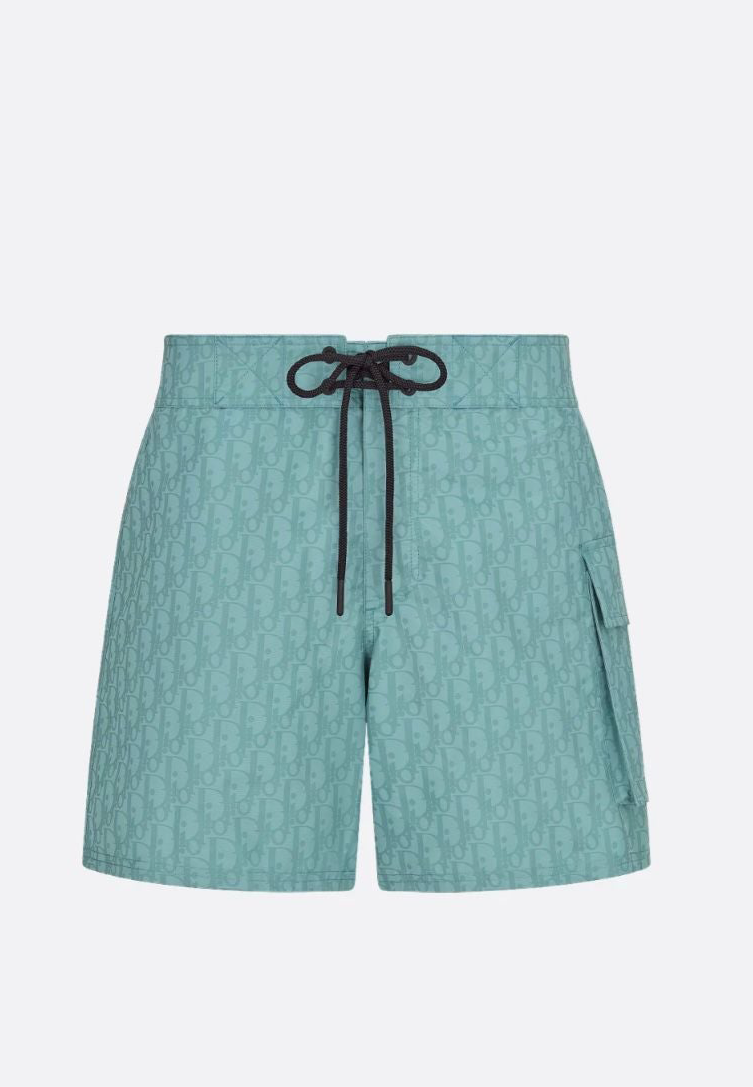 Green Swimwear Shorts