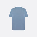 Couture Coupe Relaxed Fit Blue T- shirt