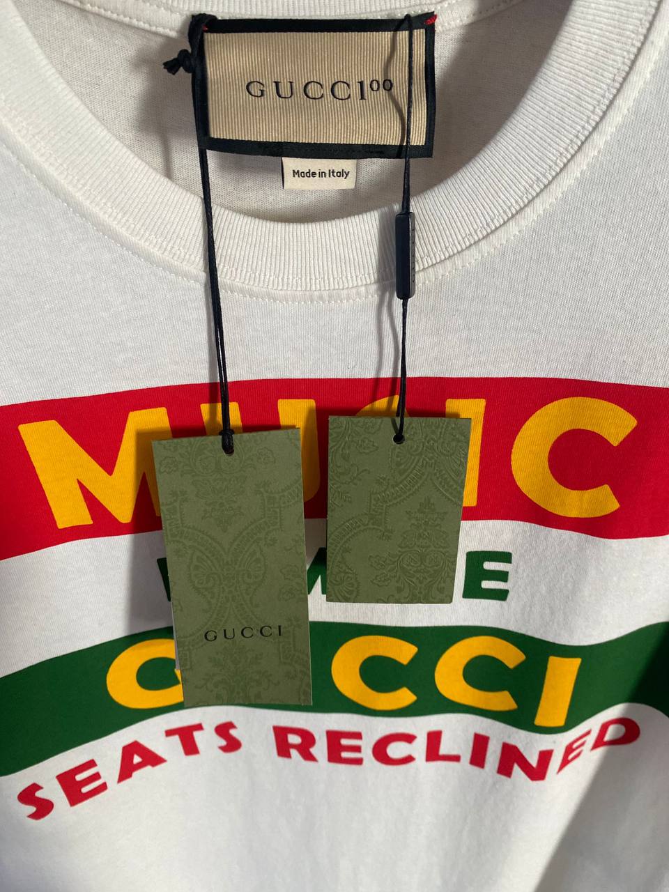 Music Is Mine Print Oversized T-shirt