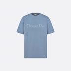 Couture Coupe Relaxed Fit Blue T- shirt