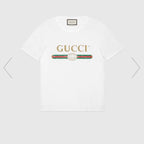 Washed White Cotton T-shirt