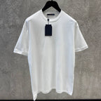 Silk Blend White T-shirt